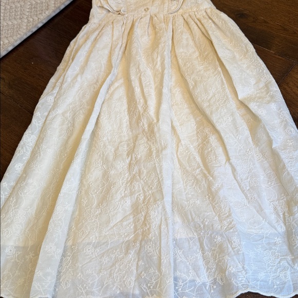 Noralee - Girls Cream Ruffle Rosemary Dress - Size: 8Y - Picture 8 of 9
